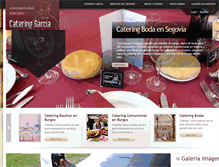 Tablet Screenshot of cateringgarcia.com